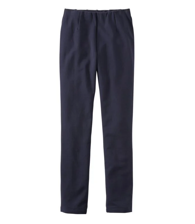 Alternative view of Women''s Perfect Fit Pants, Fleece-Backed Slim-Leg