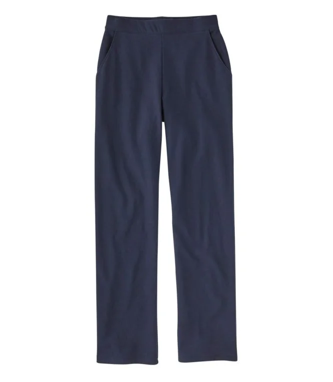 Alternative view of Women''s Perfect Fit Pants, Fleece-Backed Straight-Leg