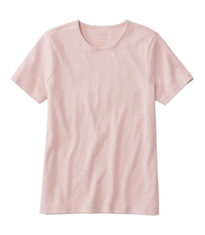 Women''s Pima Cotton Tee, Short-Sleeve Crewneck - Image 3