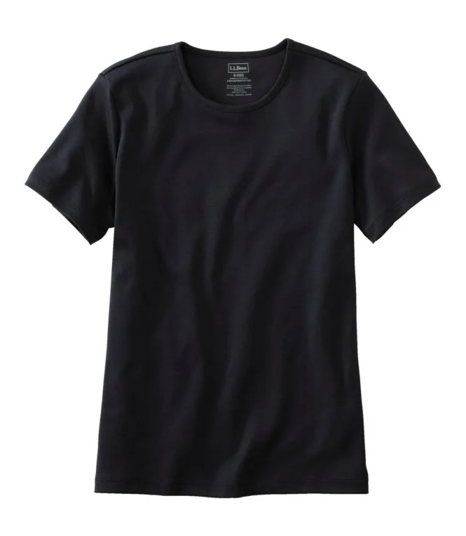 Women''s Pima Cotton Tee, Short-Sleeve Crewneck - Image 4