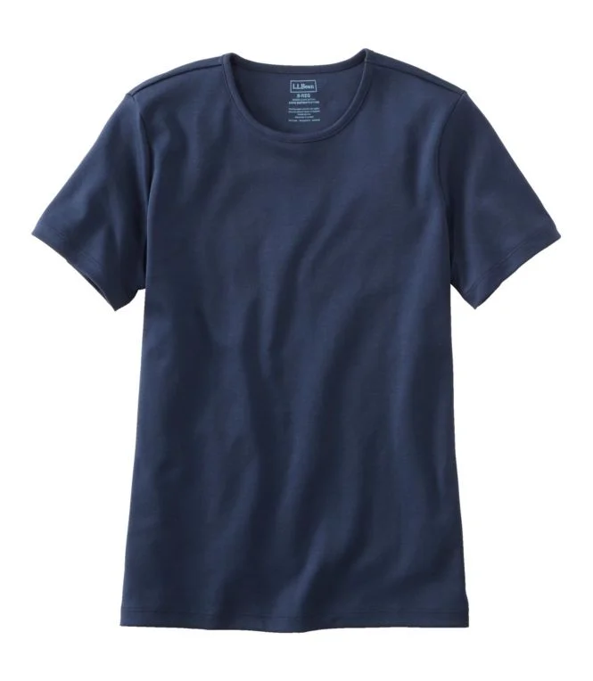 Women''s Pima Cotton Tee, Short-Sleeve Crewneck - Image 12