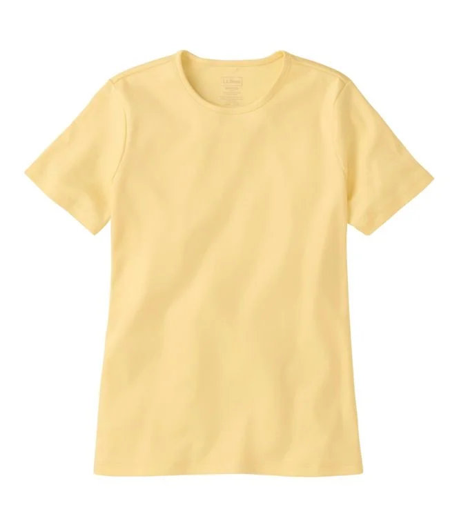 Women''s Pima Cotton Tee, Short-Sleeve Crewneck - Image 6