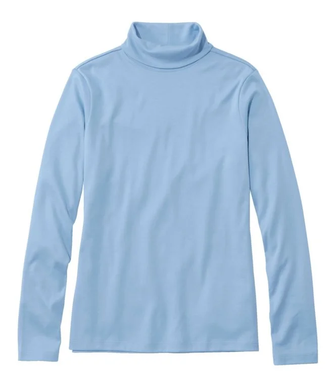 Women''s Pima Cotton Turtleneck, Long-Sleeve - Image 10