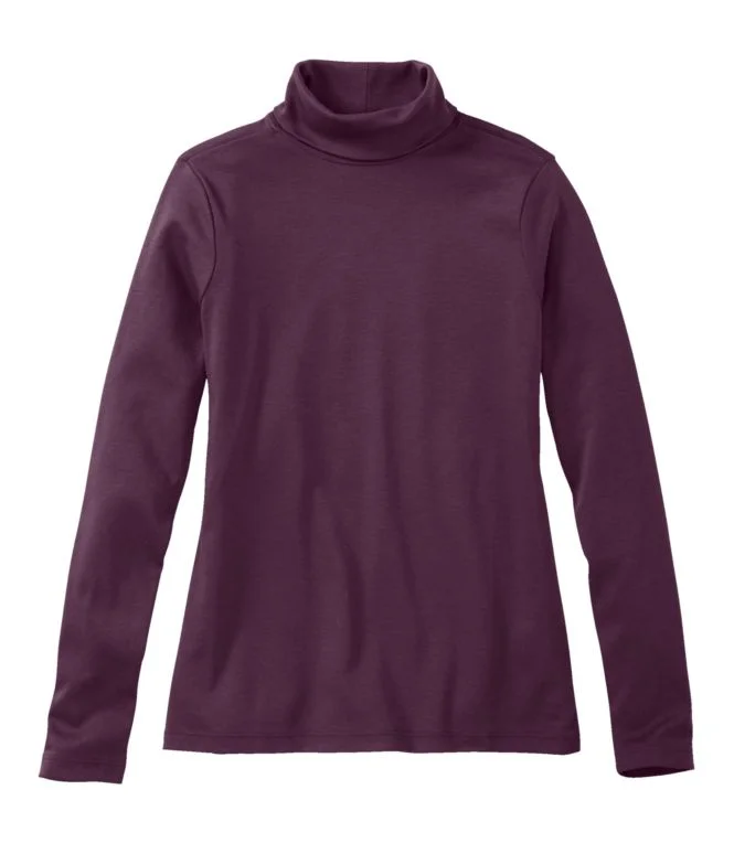 Women''s Pima Cotton Turtleneck, Long-Sleeve - Image 14