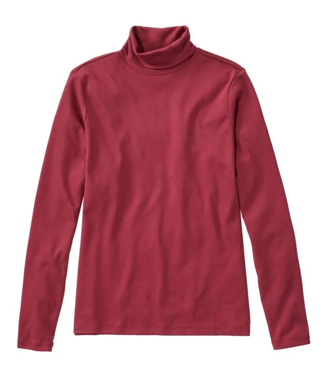 Women''s Pima Cotton Turtleneck, Long-Sleeve - Image 18