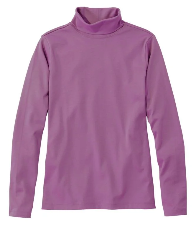 Women''s Pima Cotton Turtleneck, Long-Sleeve - Image 19