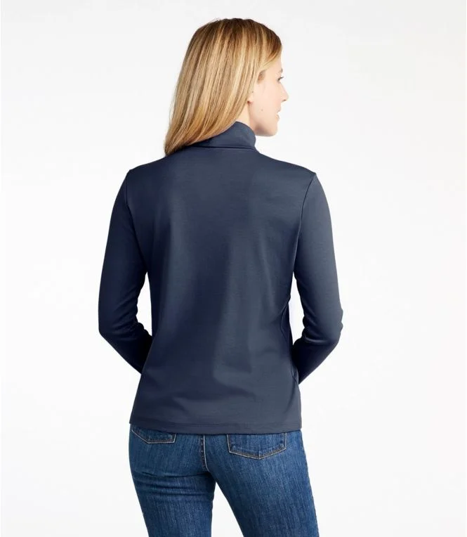 Women''s Pima Cotton Turtleneck, Long-Sleeve - Image 4