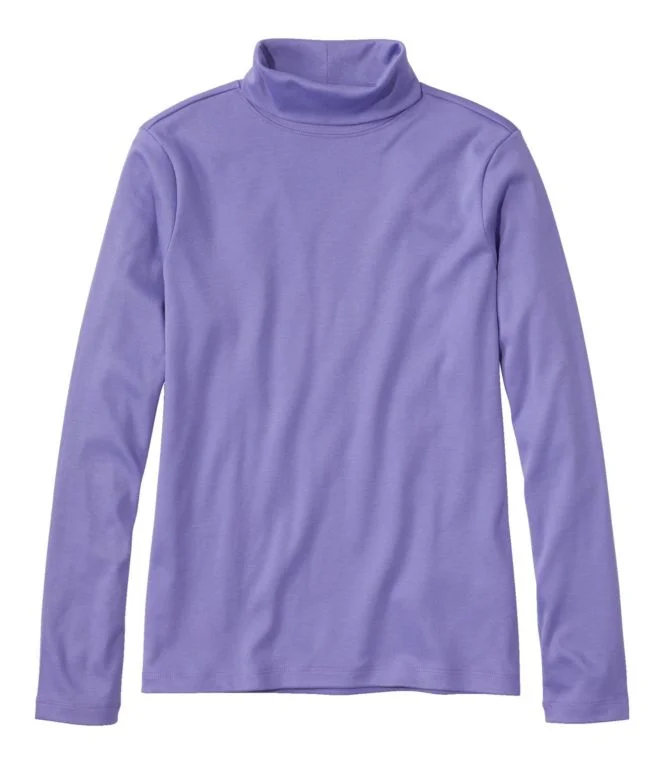 Women''s Pima Cotton Turtleneck, Long-Sleeve - Image 8