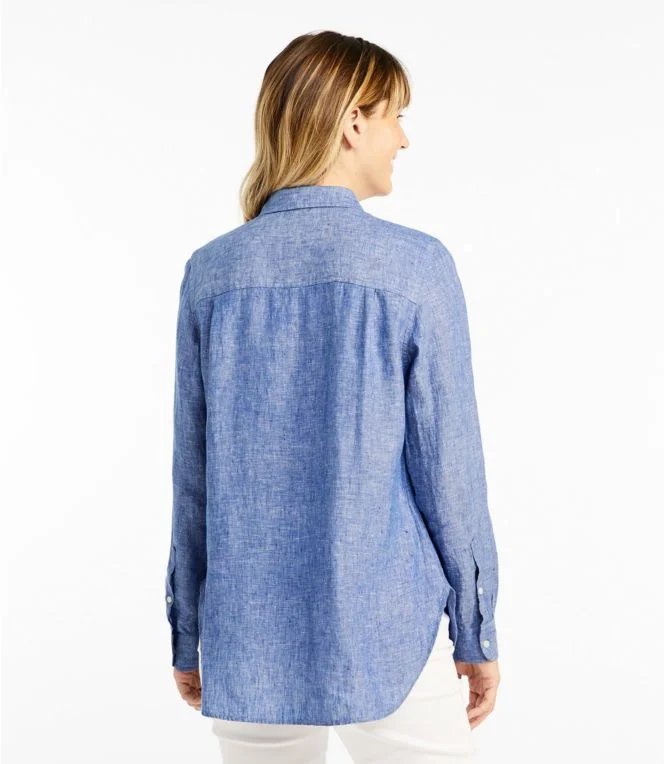 Women''s Premium Washable Linen Shirt, Tunic - Image 4