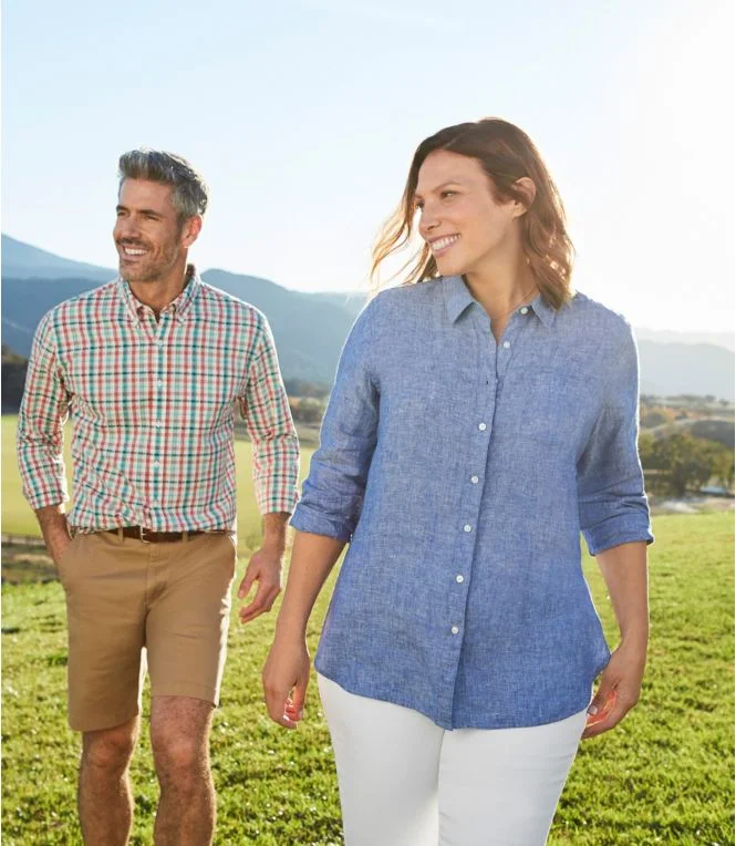 Women''s Premium Washable Linen Shirt, Tunic - Image 5