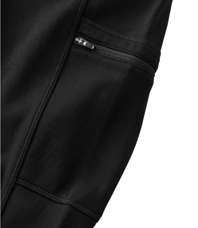 Women''s PrimaLoft ThermaStretch Fleece Pocket Tights, Mid-Rise - Image 5