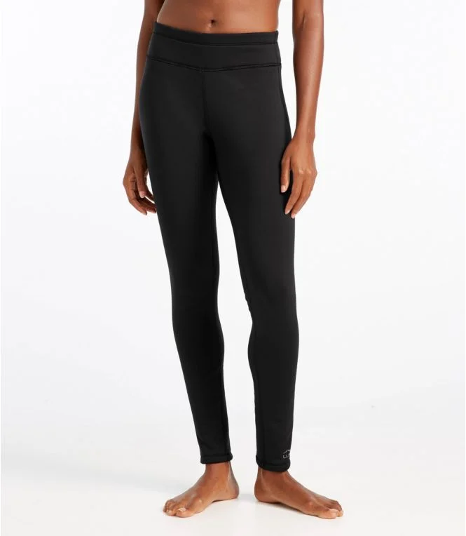 Women''s PrimaLoft ThermaStretch Fleece Tights, Mid-Rise - Image 3