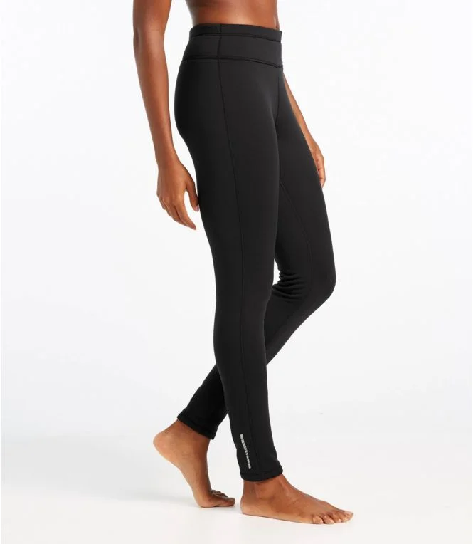 Women''s PrimaLoft ThermaStretch Fleece Tights, Mid-Rise - Image 5