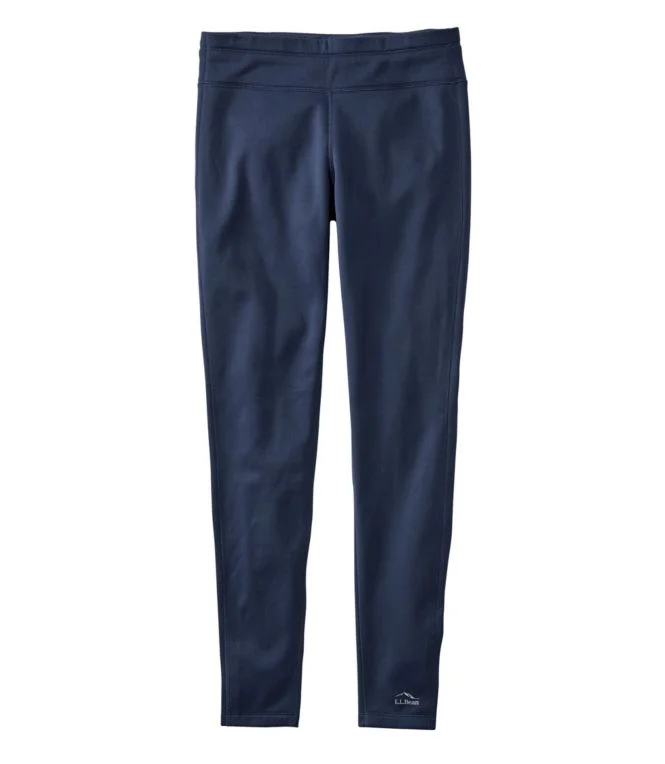 Alternative view of Women''s PrimaLoft ThermaStretch Fleece Tights, Mid-Rise