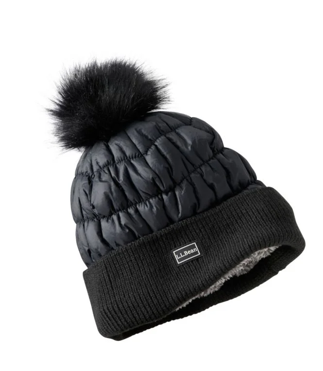 Women''s Puffer Pom Hat