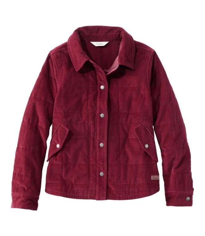 Women''s Quilted Corduroy Jacket
