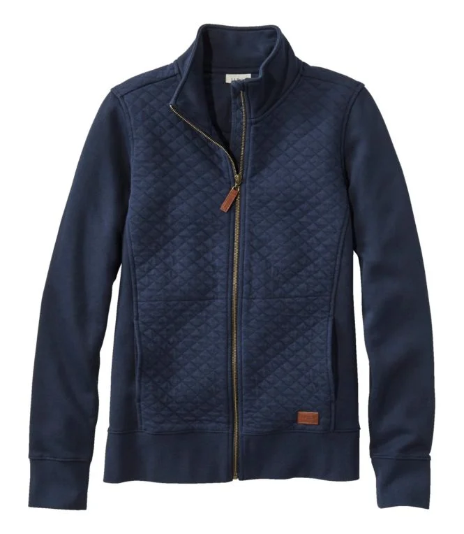 Women''s Quilted Full-Zip Sweatshirt - Image 3
