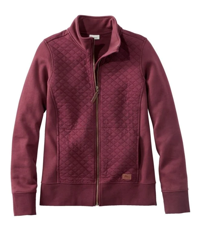 Women''s Quilted Full-Zip Sweatshirt - Image 16