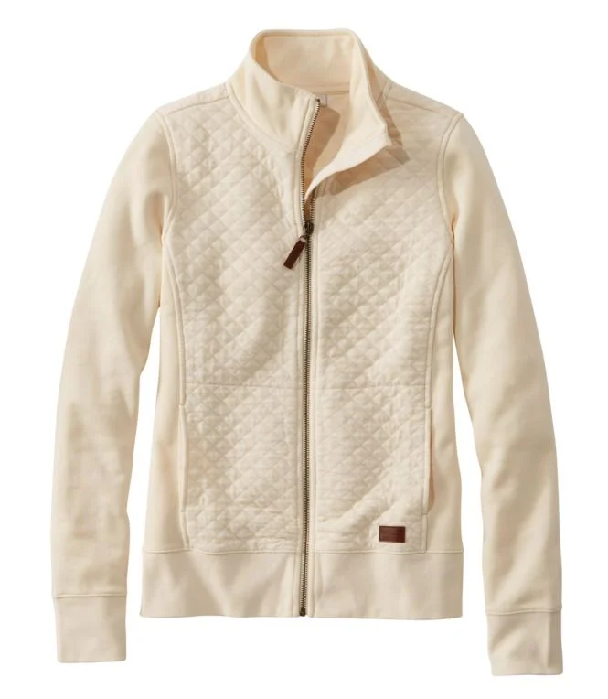 Women''s Quilted Full-Zip Sweatshirt - Image 7