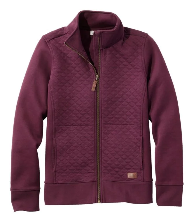 Women''s Quilted Full-Zip Sweatshirt - Image 8