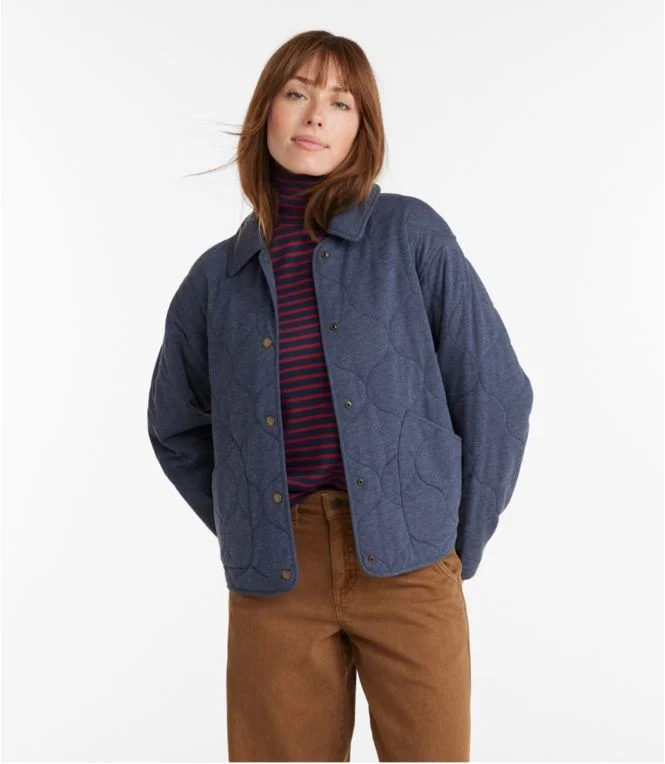 Women''s Quilted Knit Jacket - Image 3