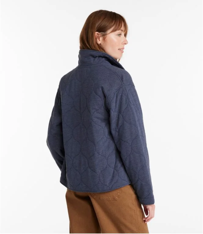 Women''s Quilted Knit Jacket - Image 4