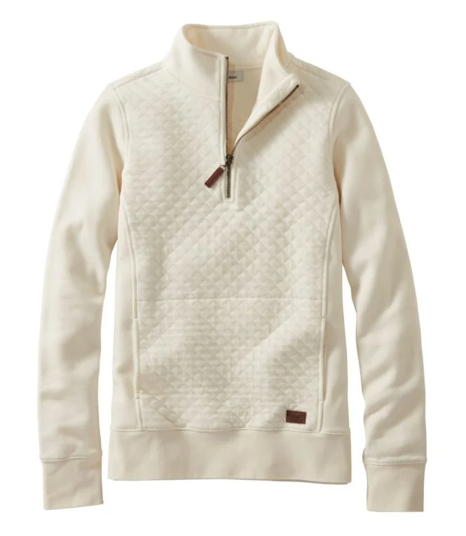 Women''s Quilted Quarter-Zip Pullover - Image 7