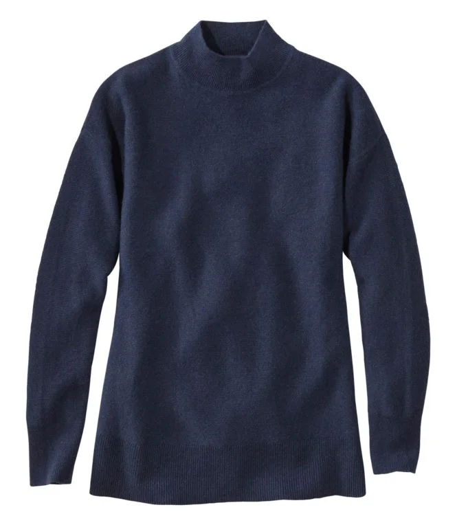 Alternative view of Women''s Respun Cashmere Sweater, Mockneck