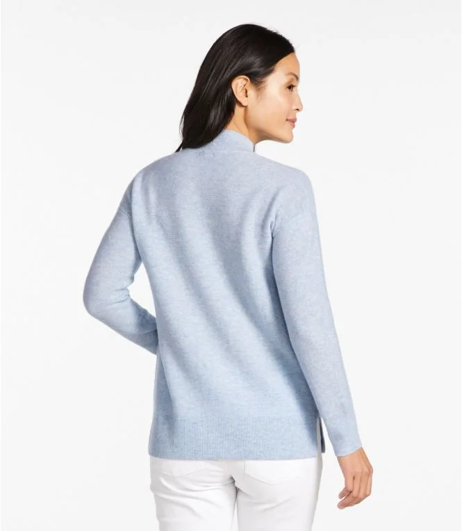 Women''s Respun Cashmere Sweater, Mockneck - Image 4