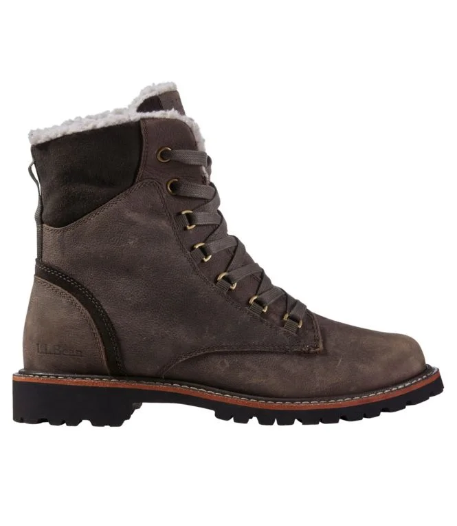 Women''s Rugged Cozy Boots, Lace-Up