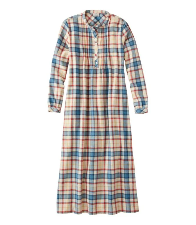 Women''s Scotch Plaid Flannel Nightgown - Image 11