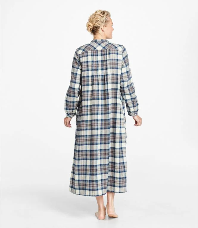Women''s Scotch Plaid Flannel Nightgown - Image 4