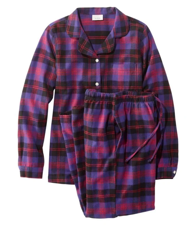 Women''s Scotch Plaid Flannel Pajamas