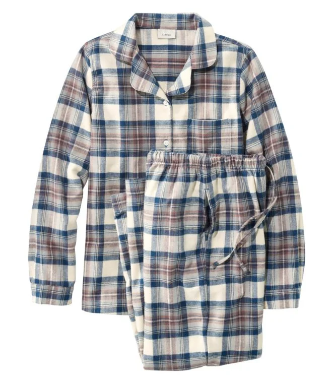 Women''s Scotch Plaid Flannel Pajamas - Image 10