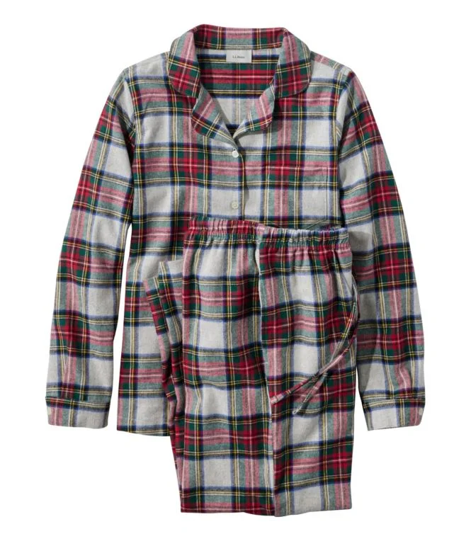 Women''s Scotch Plaid Flannel Pajamas - Image 11