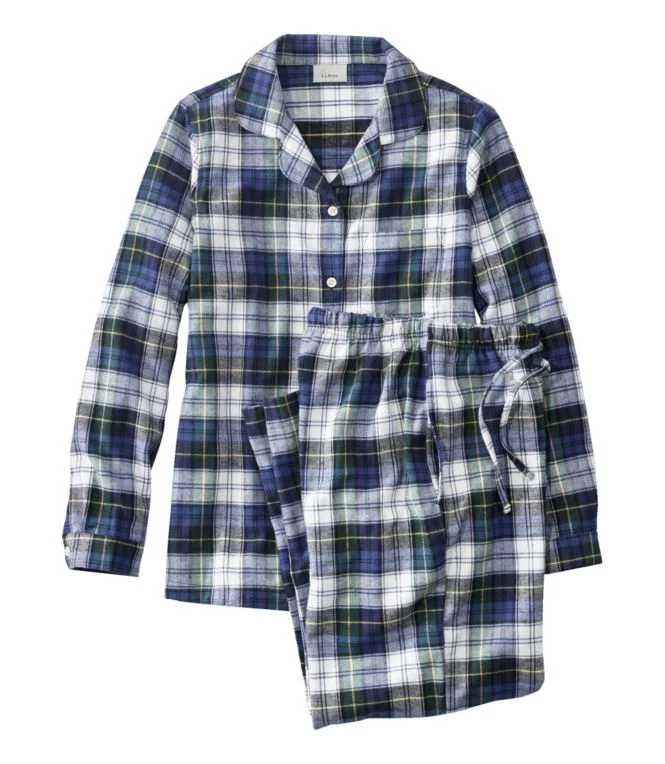 Women''s Scotch Plaid Flannel Pajamas - Image 14
