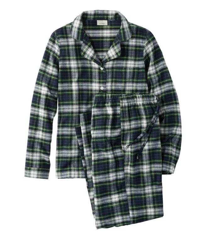 Women''s Scotch Plaid Flannel Pajamas - Image 16