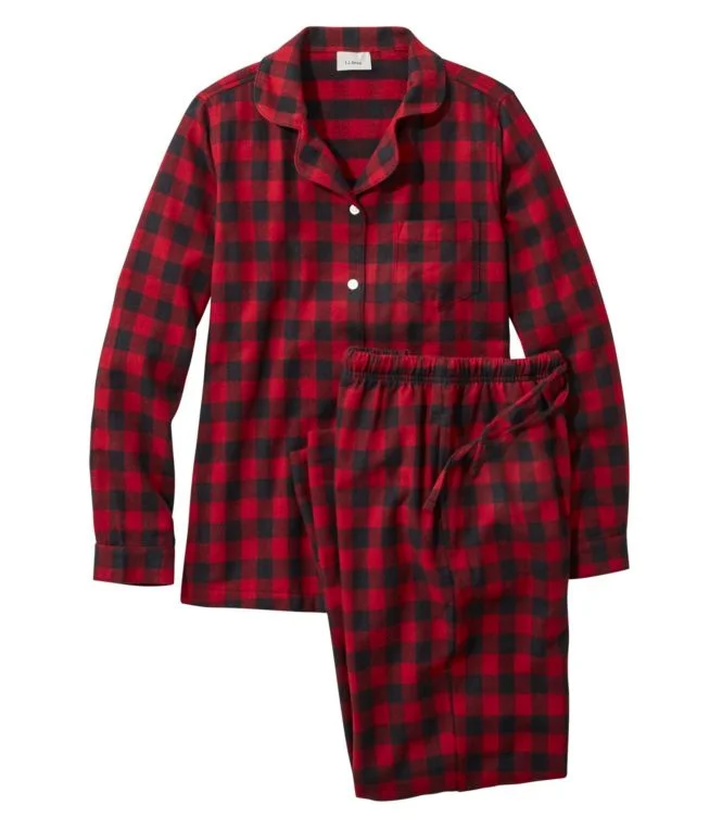 Women''s Scotch Plaid Flannel Pajamas - Image 13