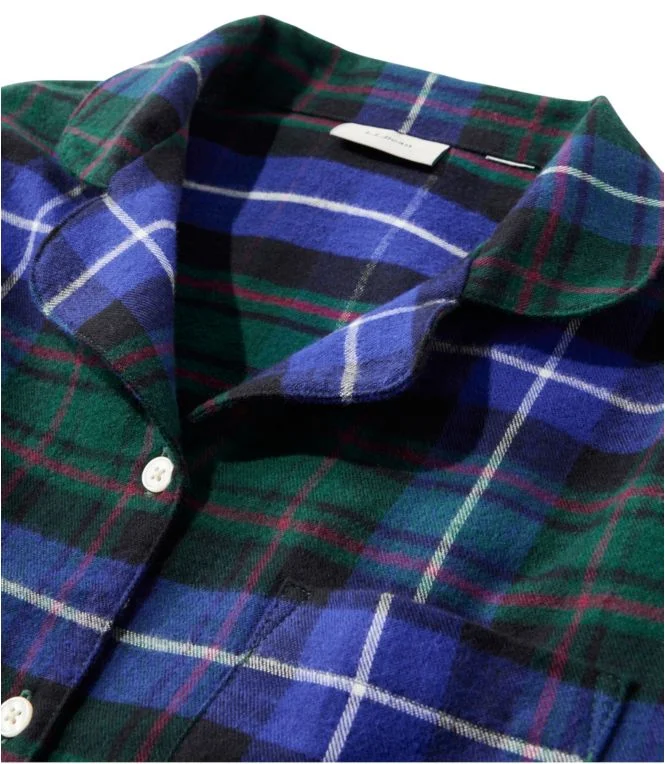 Women''s Scotch Plaid Flannel Pajamas - Image 5