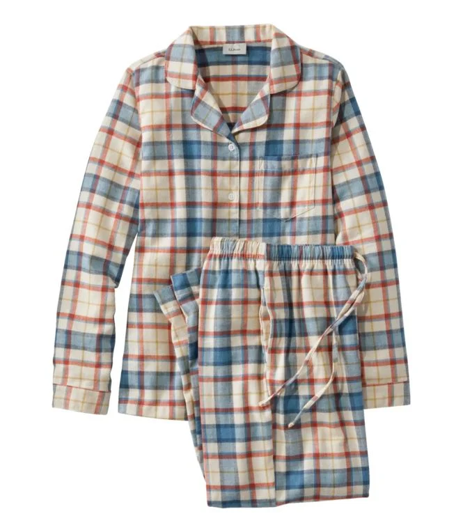 Women''s Scotch Plaid Flannel Pajamas - Image 8