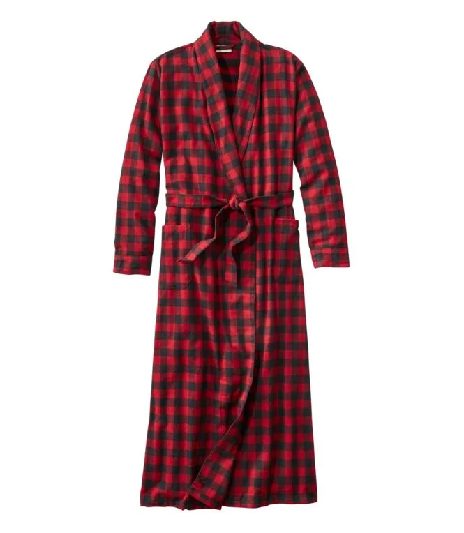 Women''s Scotch Plaid Flannel Robe - Image 11