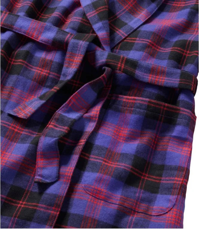 Women''s Scotch Plaid Flannel Robe - Image 6