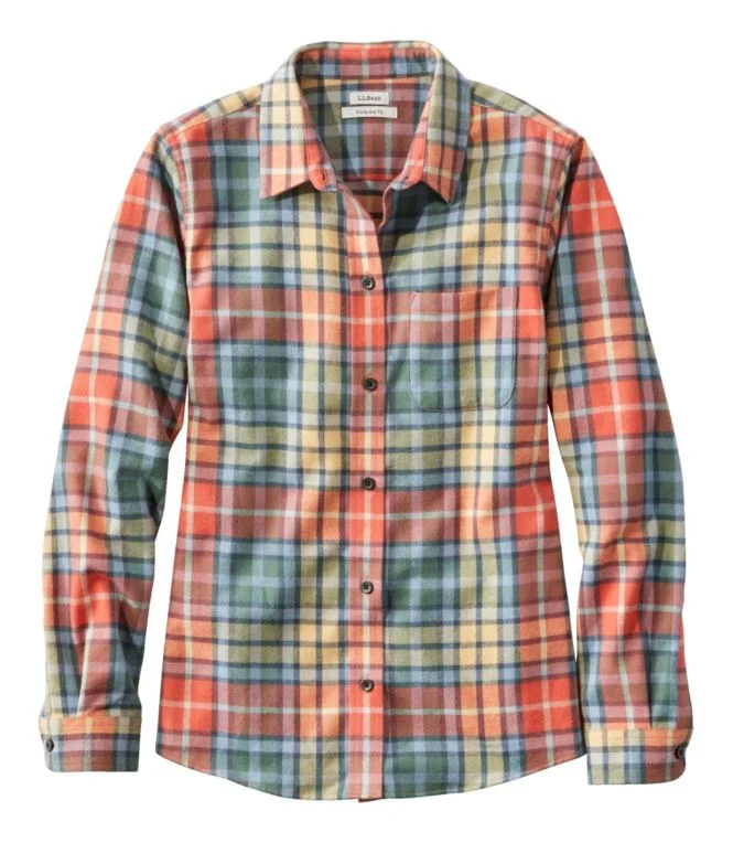 Women''s Scotch Plaid Flannel Shirt, Relaxed - Image 17