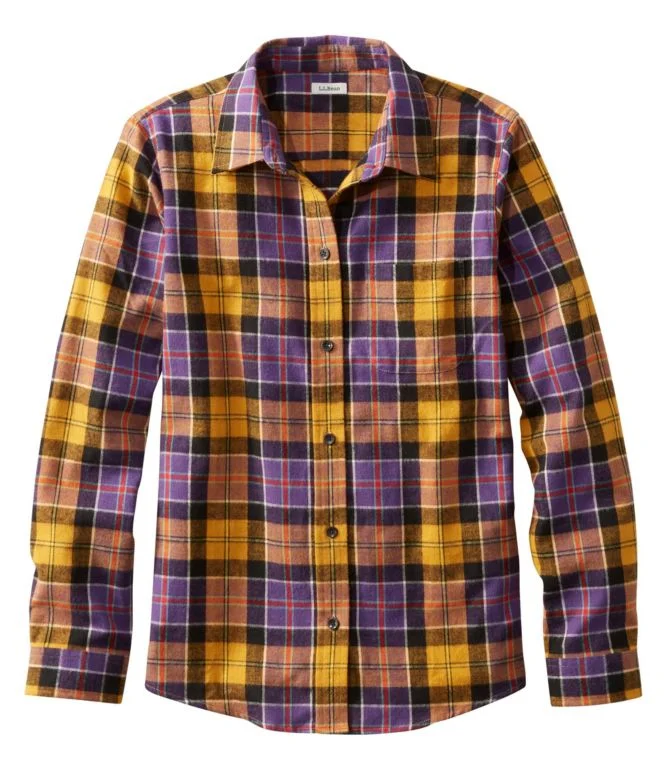 Women''s Scotch Plaid Flannel Shirt, Relaxed - Image 20