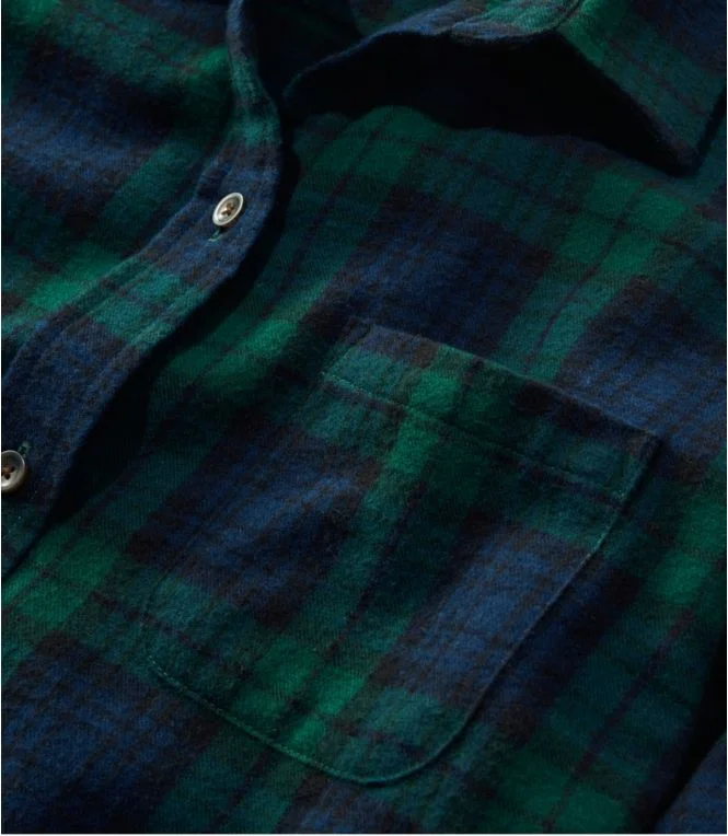 Women''s Scotch Plaid Flannel Shirt, Relaxed - Image 6