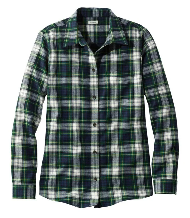 Women''s Scotch Plaid Flannel Shirt, Relaxed - Image 18