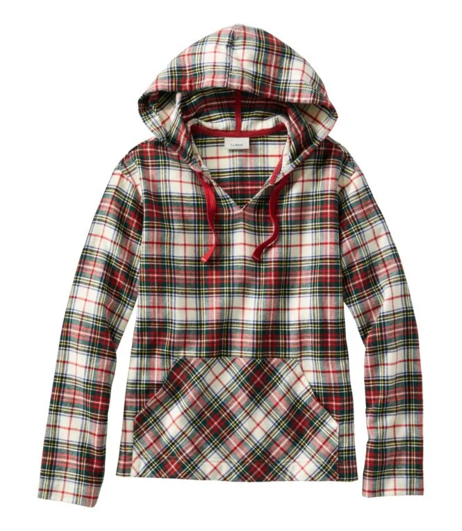 Women''s Scotch Plaid Flannel Sleep Top - Image 7