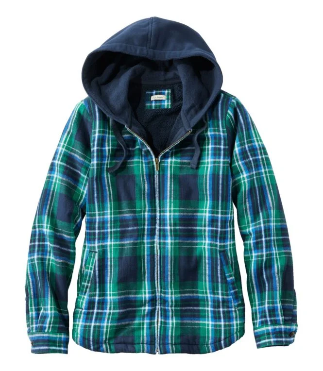 Women''s Sherpa-Lined Flannel