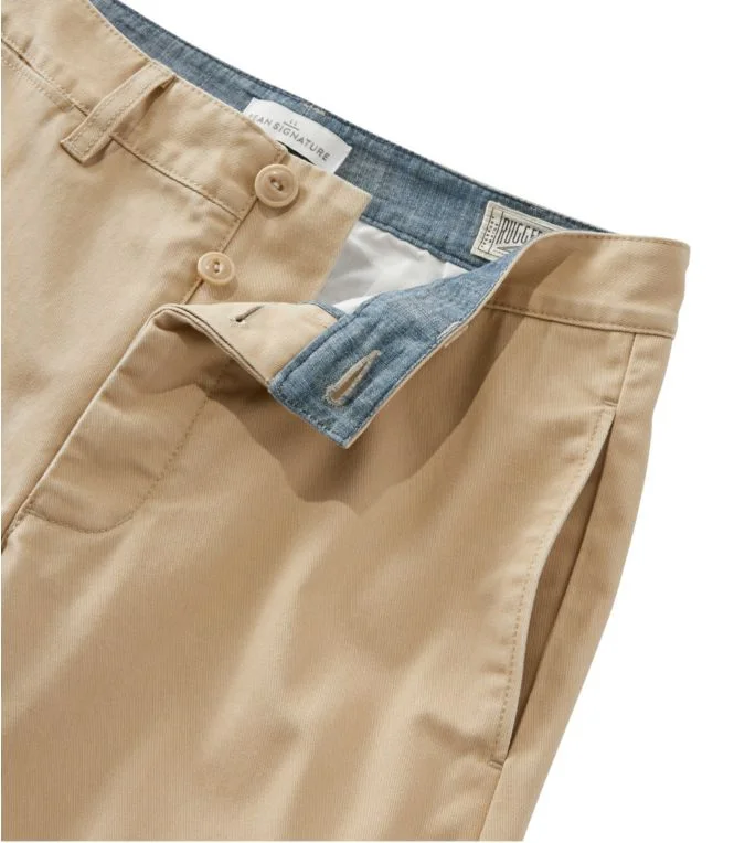 Women''s Signature Boyfriend Chinos, Mid-Rise Patchwork - Image 5