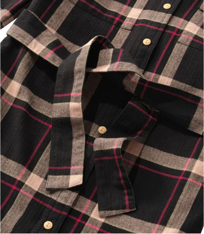 Women''s Signature Camp Flannel Shirt Dress, Button-Front - Image 6